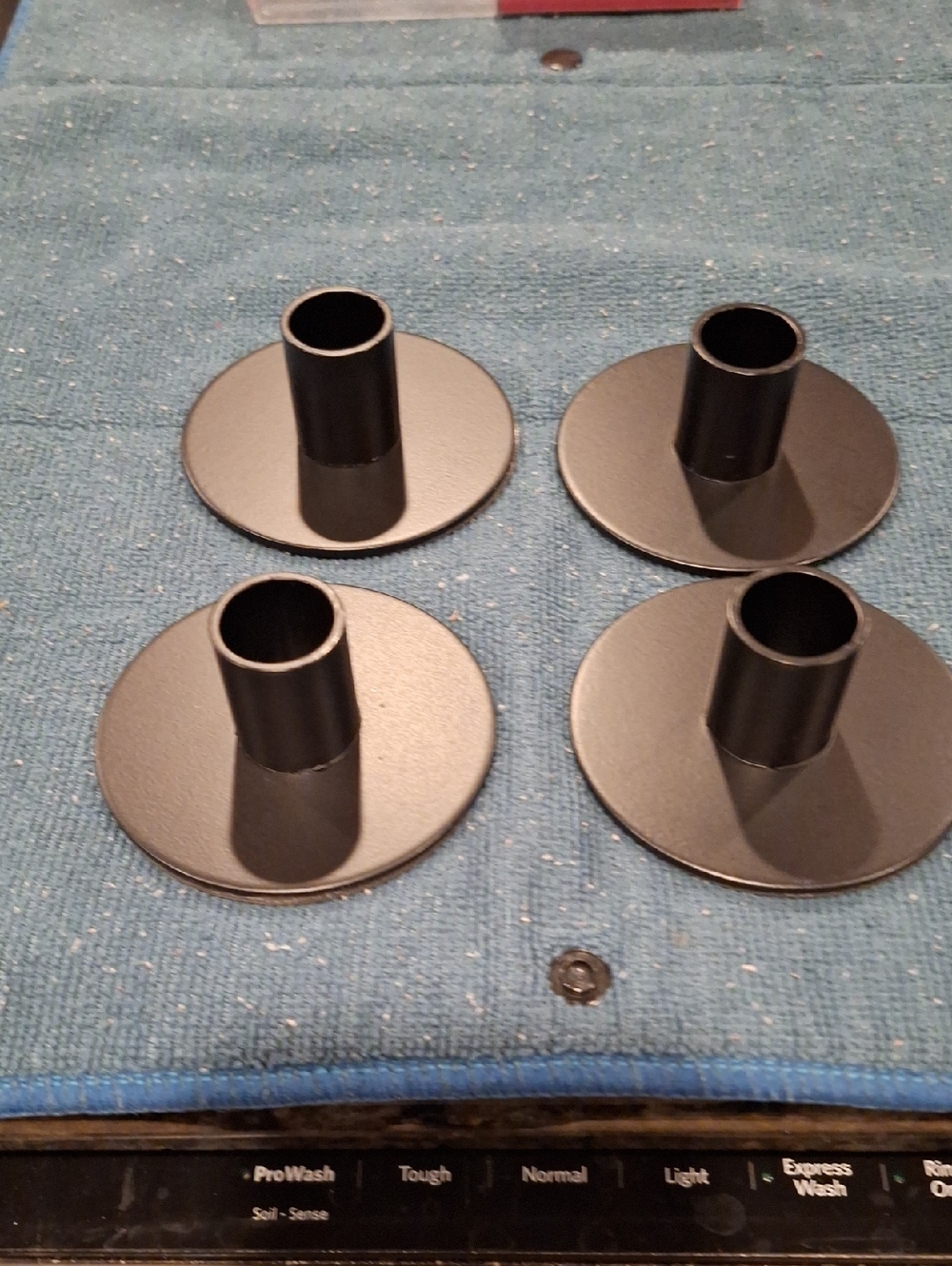 Ashland Black Taper Candle Holders - Set of 2